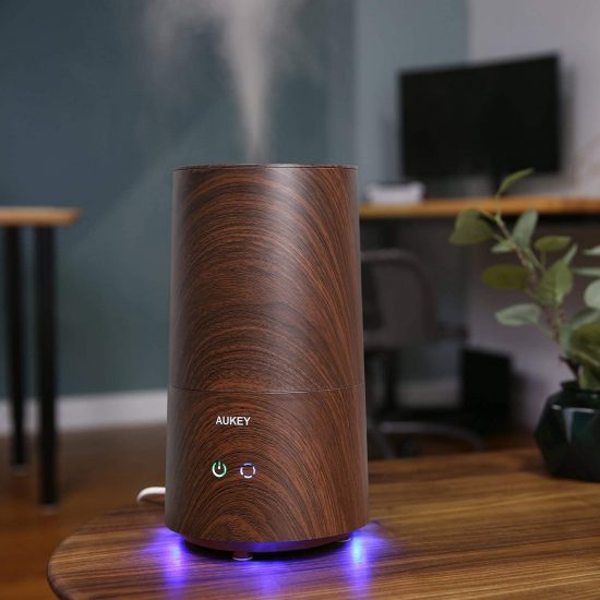 AUKEY UH-M4, Umidificatore Ultrasuoni e Diffusore di Oli Essenziali