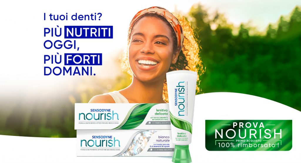 Rimborso Sensodyne Nourish