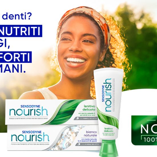 “Prova Nourish”: 100% di rimborso sul dentifricio Sensodyne Nourish