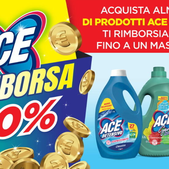 ACE Rimborsa CASHBACK: Come Ottenere il Rimborso del 50% Sugli Acquisti!